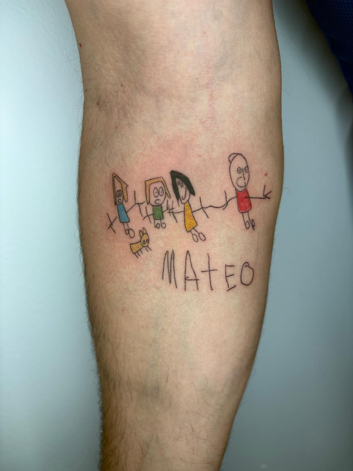 Tatuaje estilo Color